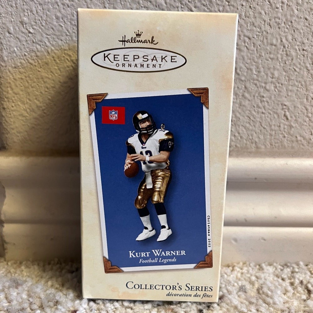 Kurt Warner Rams Keepsake Ornament